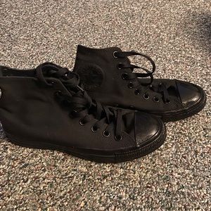Black Converse Chuck Taylor All Star Hightops